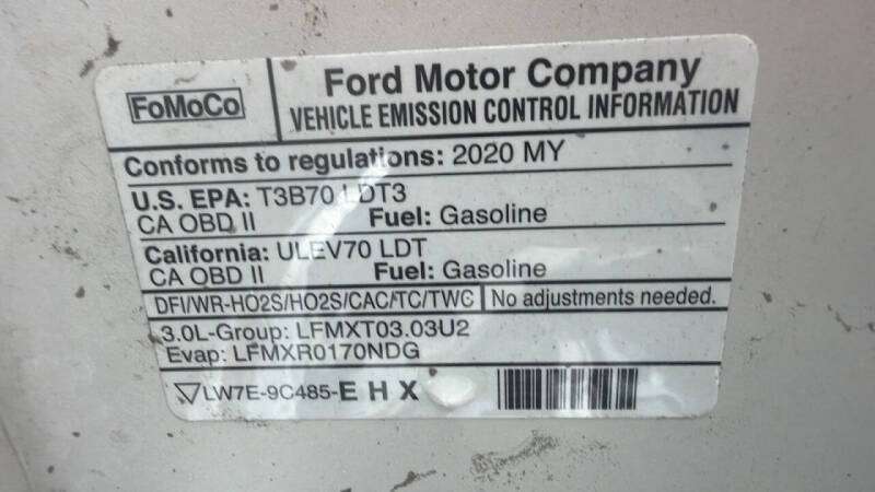 2020 Ford Explorer Platinum