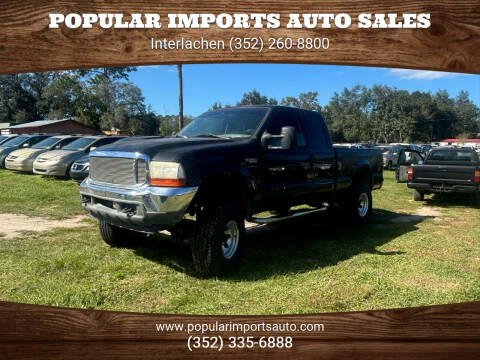 2001 Ford F-250 Super Duty for sale at Popular Imports Auto Sales - Popular Imports-InterLachen in Interlachehen FL