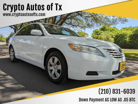 2009 Toyota Camry for sale at Crypto Autos of Tx in San Antonio TX