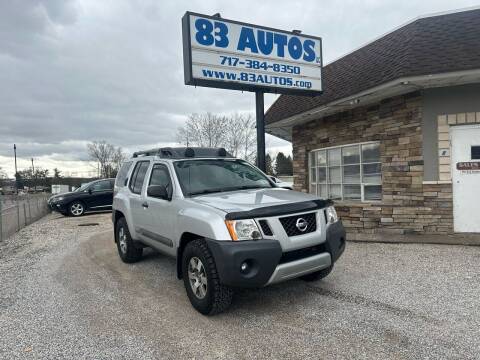 2012 Nissan Xterra for sale at 83 Autos in York PA