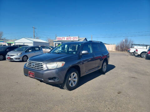 2009 Toyota Highlander for sale at Quality Auto City Inc. in Laramie WY