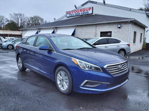 2016 Hyundai Sonata for sale at AUTOGROUP in Manassas VA