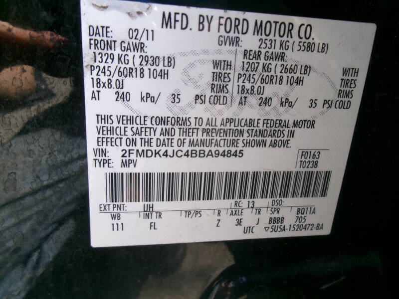 2011 Ford Edge SEL