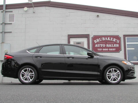 2018 Ford Fusion for sale at Brubakers Auto Sales in Myerstown PA