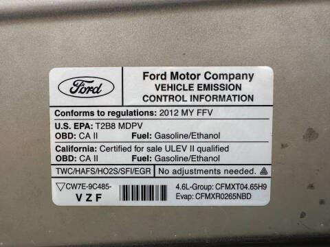 2012 Ford E-Series E-150 XL