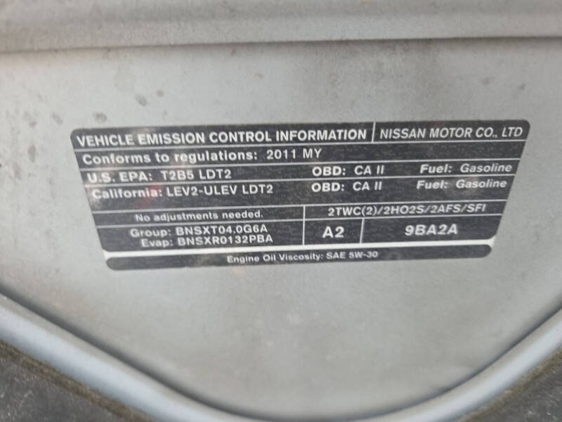 2011 Nissan Pathfinder Silver Edition