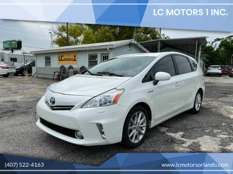 2012 Toyota Prius v for sale at LC Motors 1 Inc. in Orlando FL