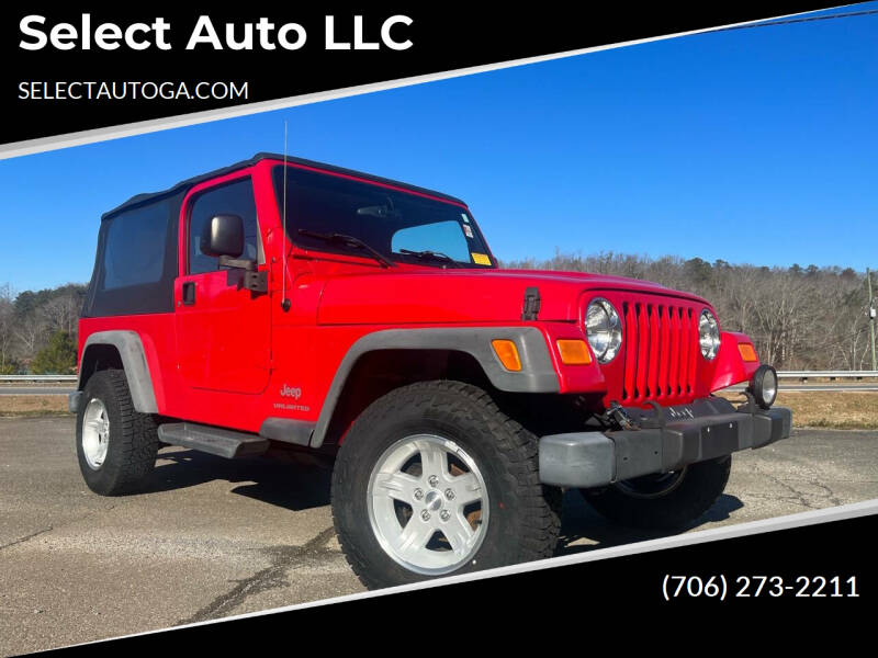 2005 Jeep Wrangler for sale at Select Auto LLC in Ellijay GA