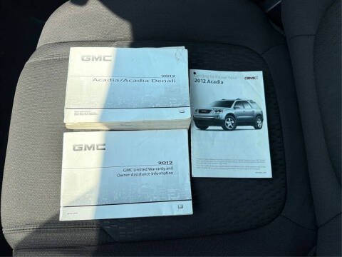 2012 GMC Acadia SLE