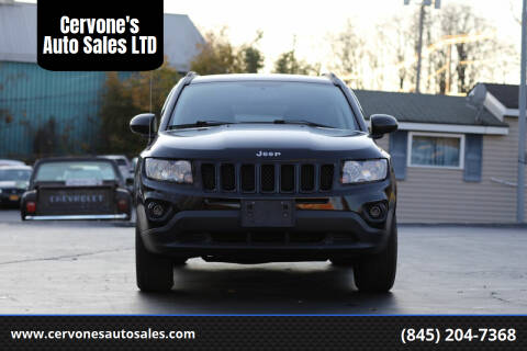 2012 Jeep Compass for sale at Cervone's Auto Sales LTD in Beacon NY