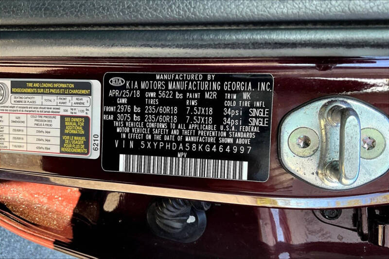 2019 Kia Sorento EX V6