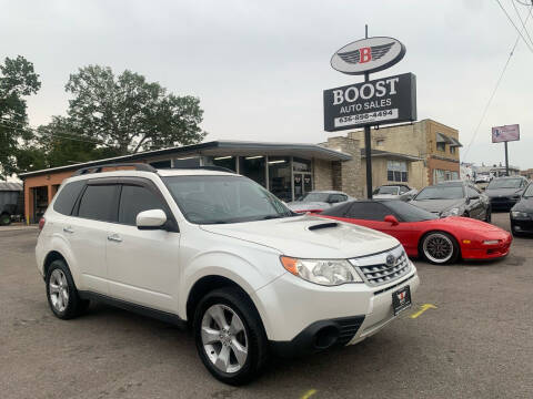 2013 Subaru Forester for sale at BOOST AUTO SALES in Saint Louis MO