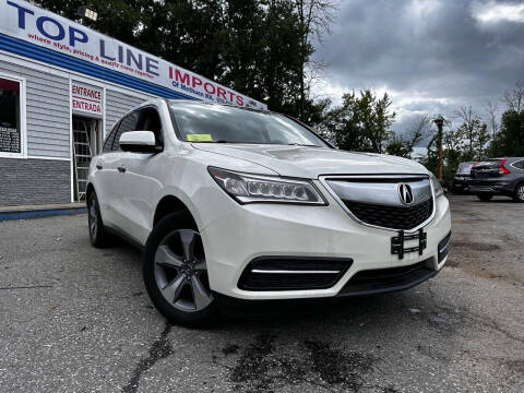 2016 Acura MDX for sale at Top Line Import of Methuen in Methuen MA