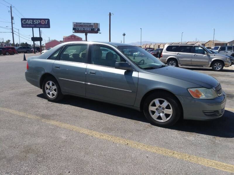 2002 Toyota Avalon for sale at Car Spot in Las Vegas NV