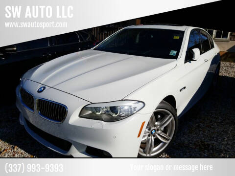 2012 BMW 5 Series for sale at SW AUTO LLC in Lafayette LA