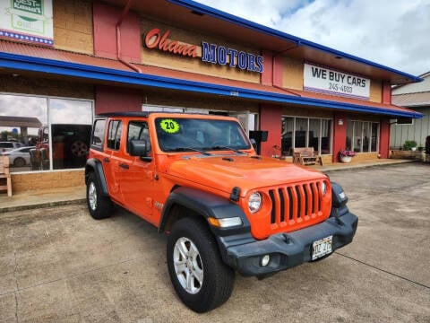 2020 Jeep Wrangler Unlimited for sale at Ohana Motors in Lihue HI