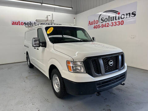 2018 Nissan NV for sale at Auto Solutions in Warr Acres OK