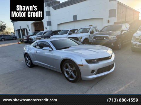 2014 Chevrolet Camaro for sale at Shawn's Motor Credit in Houston TX
