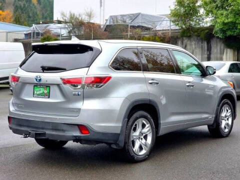 2016 Toyota Highlander Hybrid Limited Platinum
