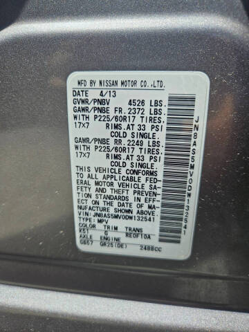 2013 Nissan Rogue S