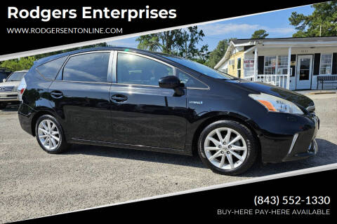 2012 Toyota Prius v for sale at Rodgers Enterprises in North Charleston SC