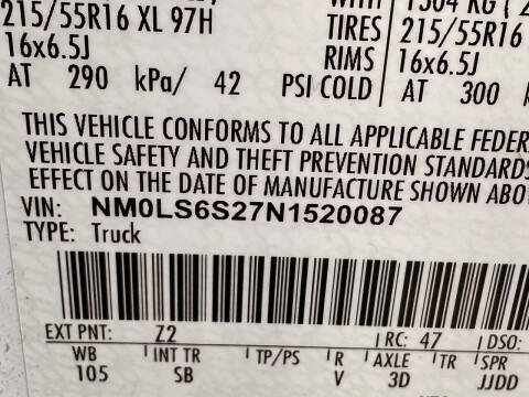 2022 Ford Transit Connect