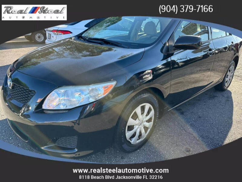 2009 Toyota Corolla for sale at Real Steel Automotive in Jacksonville FL