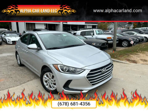 2017 Hyundai Elantra for sale at Alpha Car Land LLC in Snellville GA