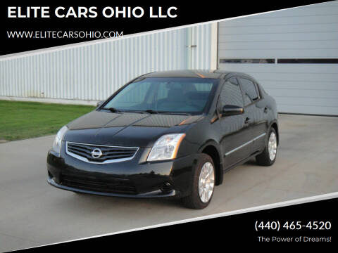 2012 Nissan Sentra for sale at ELITE CARS OHIO LLC in Solon OH