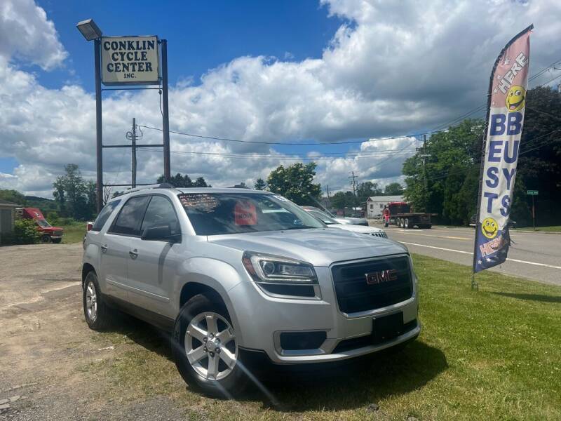 2016 GMC Acadia for sale at Conklin Cycle Center in Binghamton NY