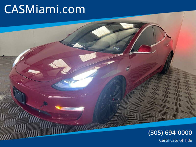 2020 Tesla Model 3 Performance