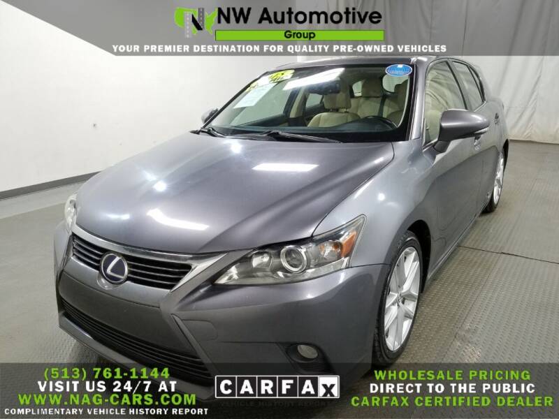 2015 Lexus CT 200h for sale at NW Automotive Group in Cincinnati OH