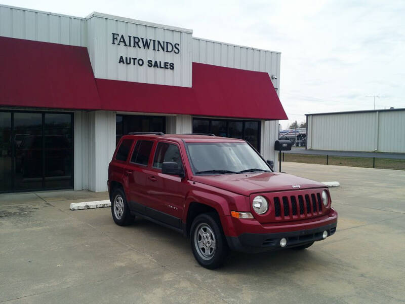 2015 Jeep Patriot for sale at Fairwinds Auto Sales in Dewitt AR