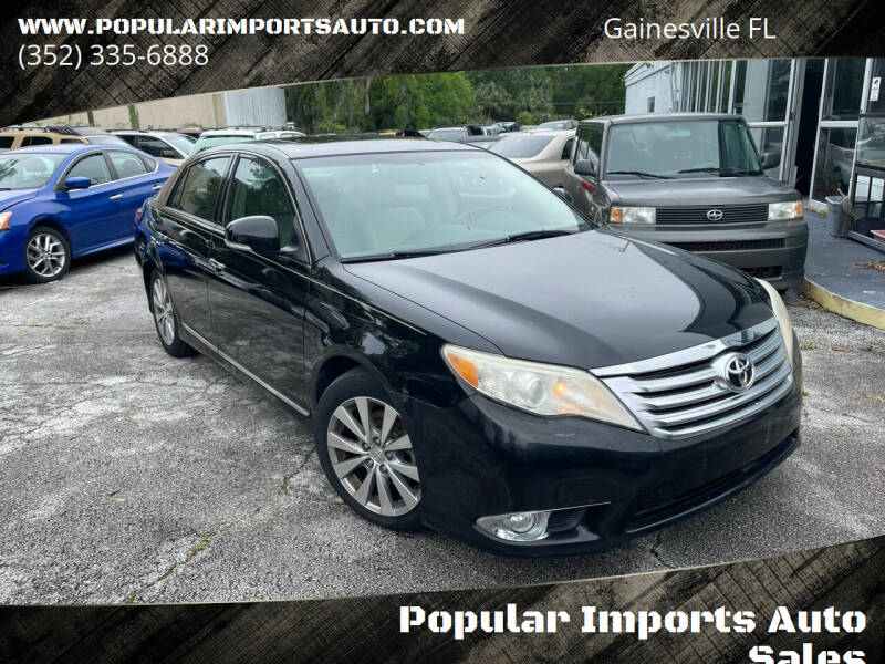2011 Toyota Avalon for sale at Popular Imports Auto Sales in Gainesville FL