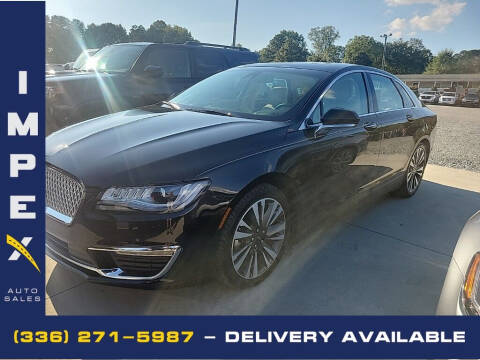 2019 Lincoln MKZ for sale at Impex Auto Sales in Greensboro NC