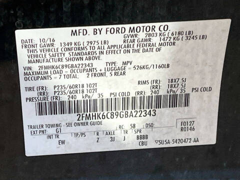 2016 Ford Flex SEL
