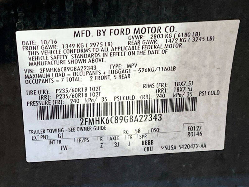 2016 Ford Flex SEL