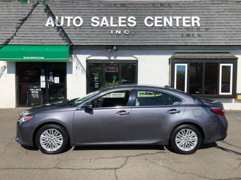 2015 Lexus ES 350 for sale at Auto Sales Center Inc in Holyoke MA