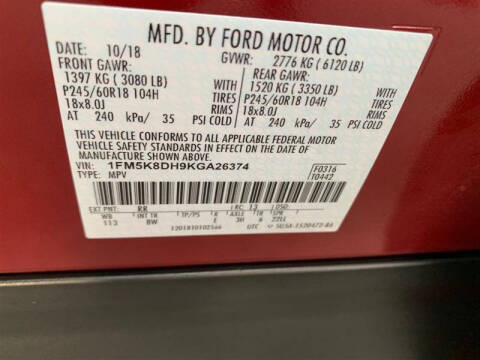 2019 Ford Explorer XLT