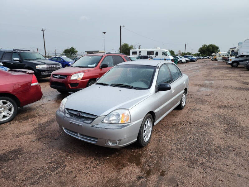 2004 Kia Rio for sale at PYRAMID MOTORS - Fountain Lot in Fountain CO