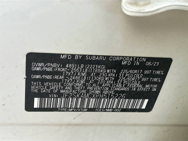 2023 Subaru Forester Wilderness