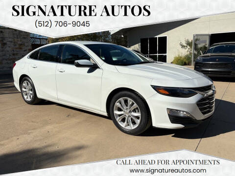 2021 Chevrolet Malibu for sale at Signature Autos in Austin TX