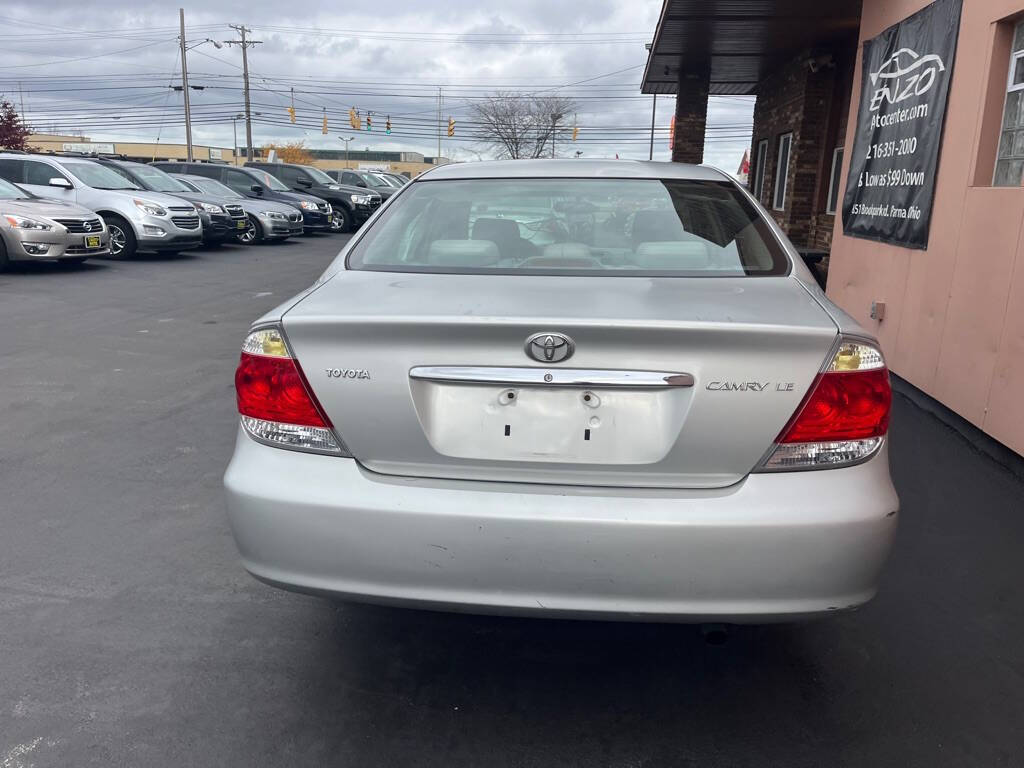 2005 Toyota Camry for sale at ENZO AUTO in Parma, OH