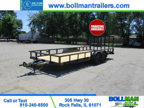2025 Big Tex Trailer 7' x 20' 7,000# GVWR Utlity for sale at Bollman Auto & Trailers in Rock Falls IL
