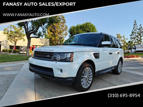 2011 Land Rover Range Rover Sport for sale at FANASY AUTO SALES/EXPORT in Yorba Linda CA