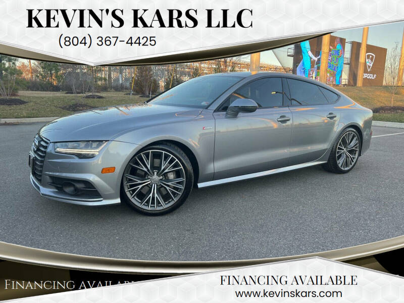 2016 Audi A7 for sale at Kevin's Kars LLC in Richmond VA