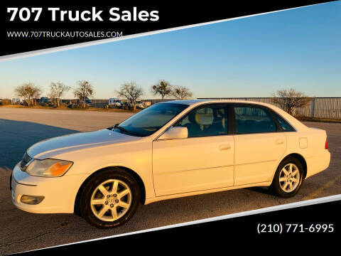 2001 Toyota Avalon for sale at 707 Truck Sales in San Antonio TX