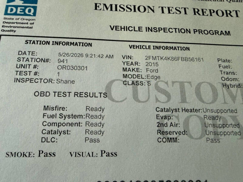 2015 Ford Edge Titanium