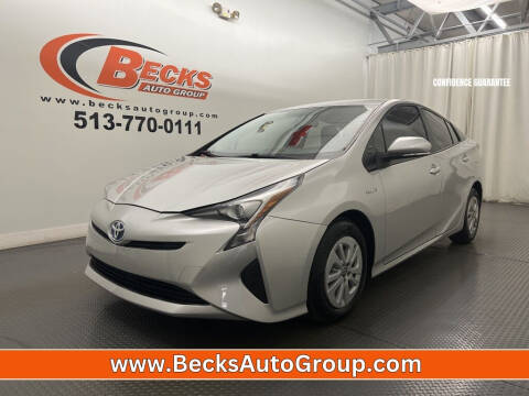 2016 Toyota Prius for sale at Becks Auto Group in Mason OH