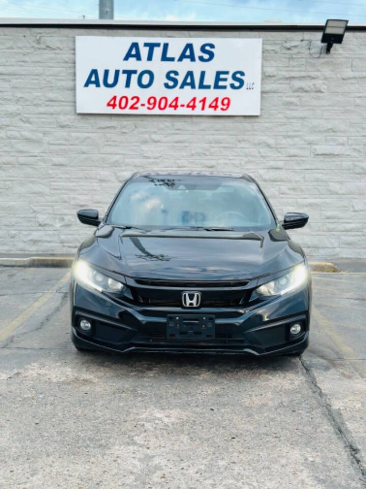 2019 Honda Civic for sale at Atlas Auto Sales LLC in Lincoln, NE